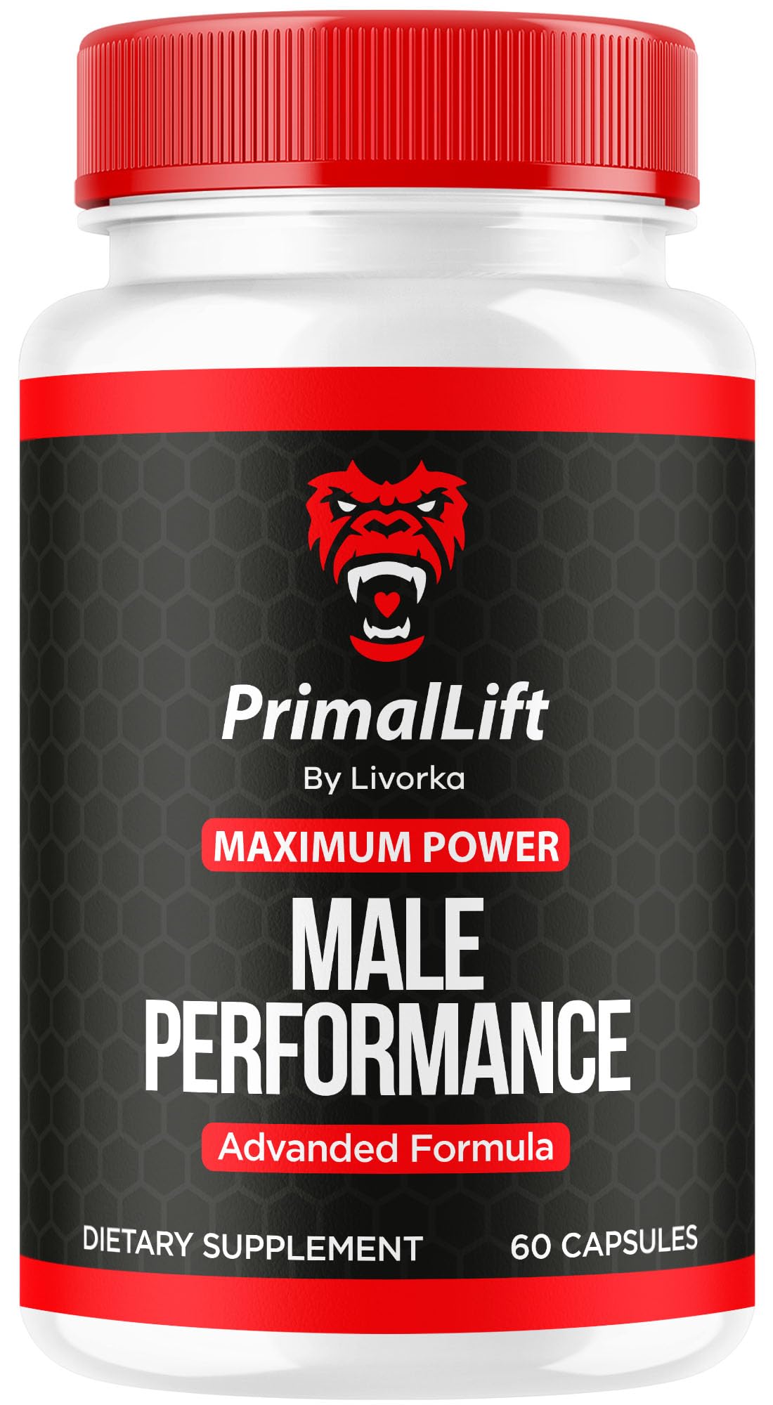 LIVORKA Primal Lift bottle front for a convenient daily routine.
