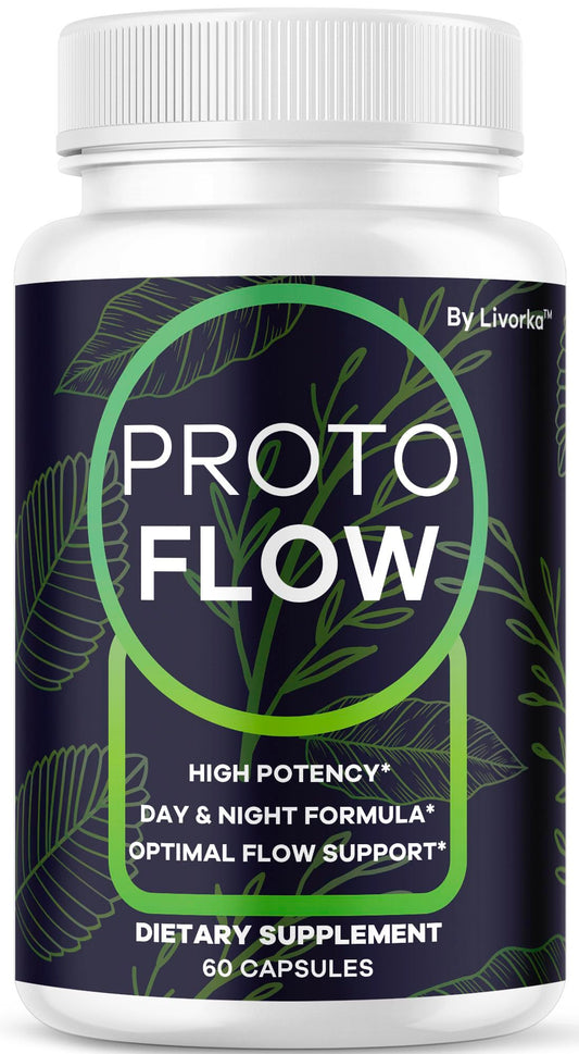 LIVORKA Proto Flow bottle front view supports a simple daily routine.