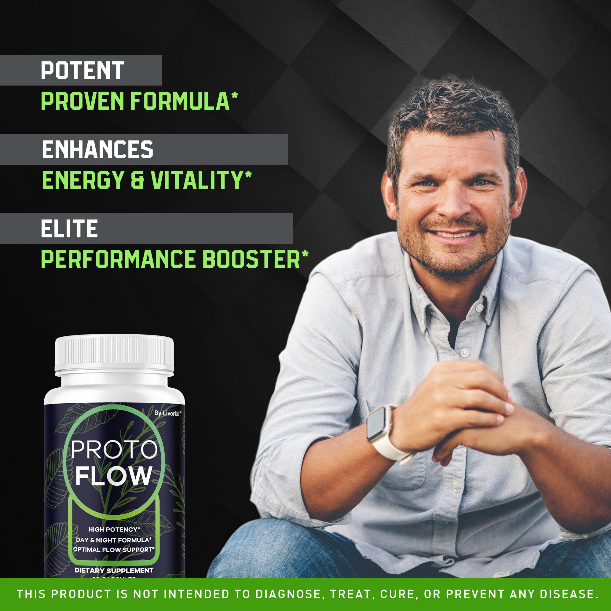 LIVORKA Proto Flow packaging shows clear labeling for quick identification.