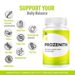 LIVORKA Prozenith Pro Capsules tablets in hand illustrate portable wellness.
