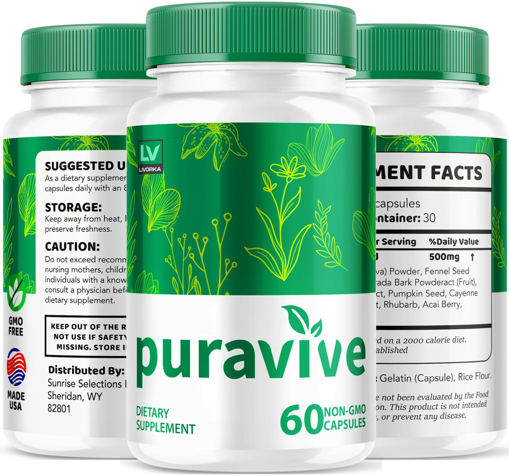 LIVORKA Puravive serving with capsules ready to take