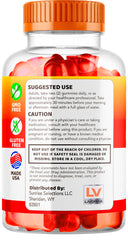 LIVORKA PureFuel Gummies label detail for health-conscious shoppers.