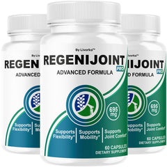 LIVORKA RegeniJoint 3-pack front view for daily joint support