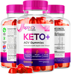 LIVORKA Ripped Results Gummies hand reaching for a treat near workout gear.
