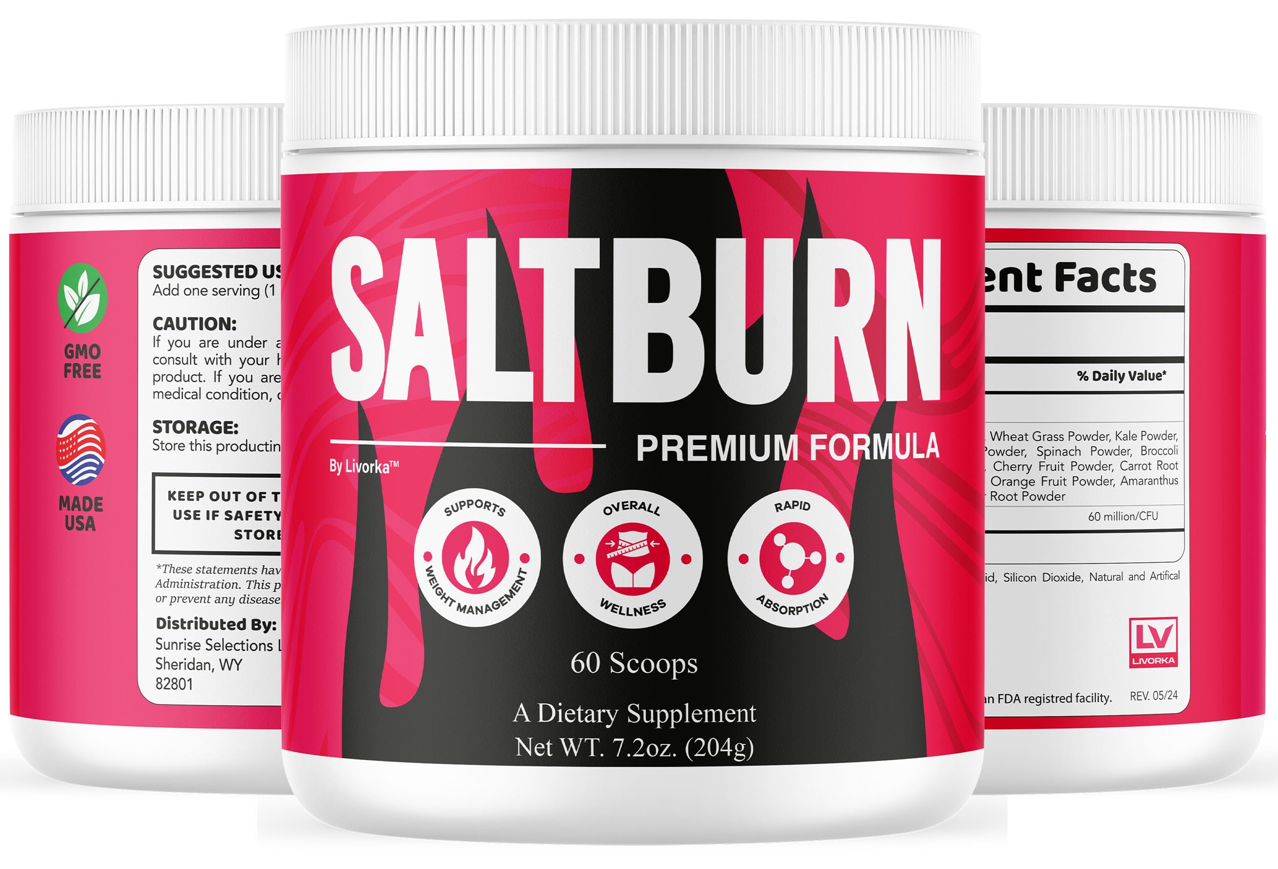 LIVORKA SaltBurn Powder morning routine scene, supports daily consistency.