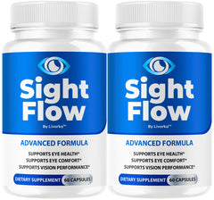 LIVORKA Sight Flow Eye Capsules bottle for daily eye support.