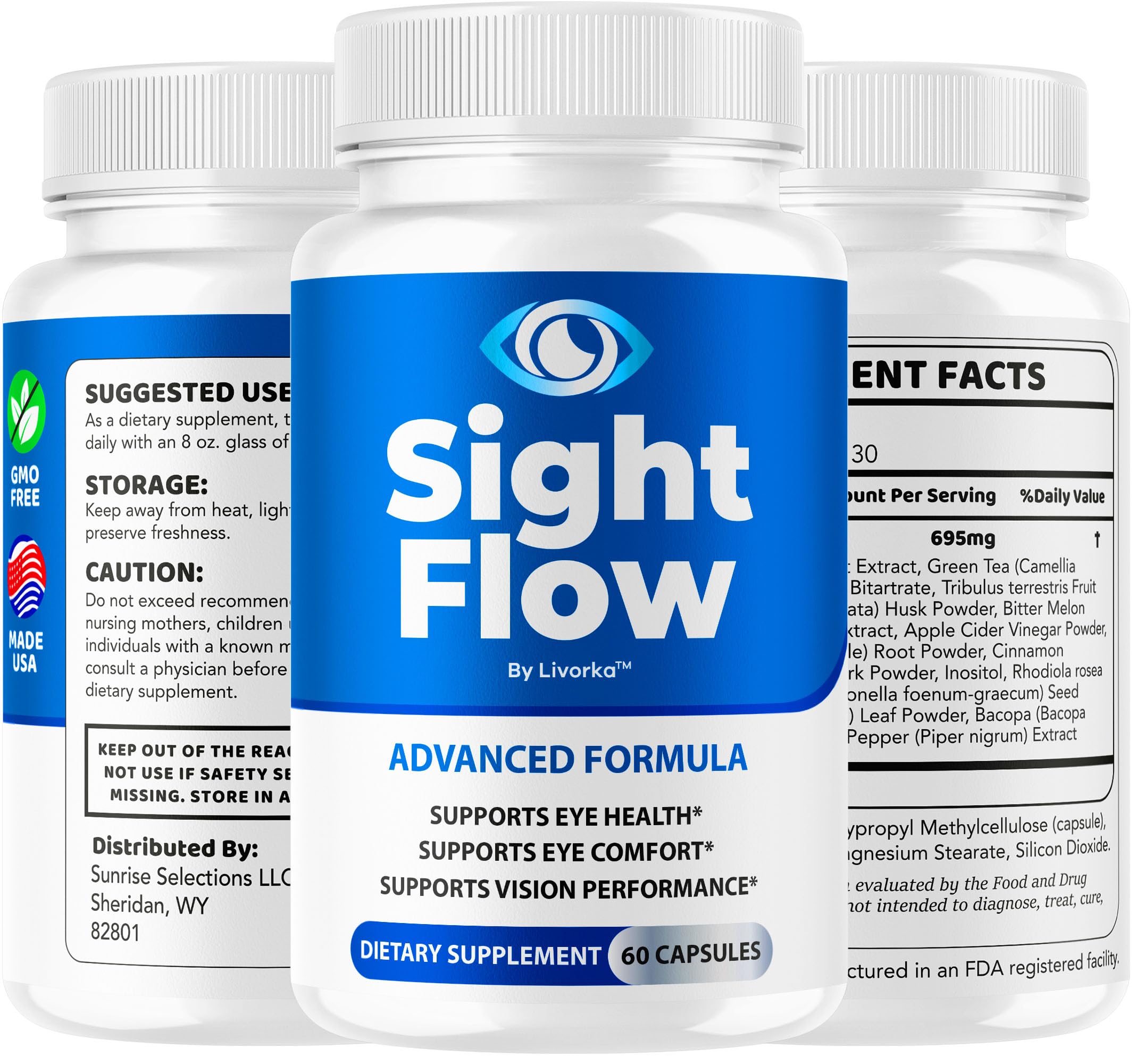 LIVORKA Sight Flow user holding bottle during daily routine.