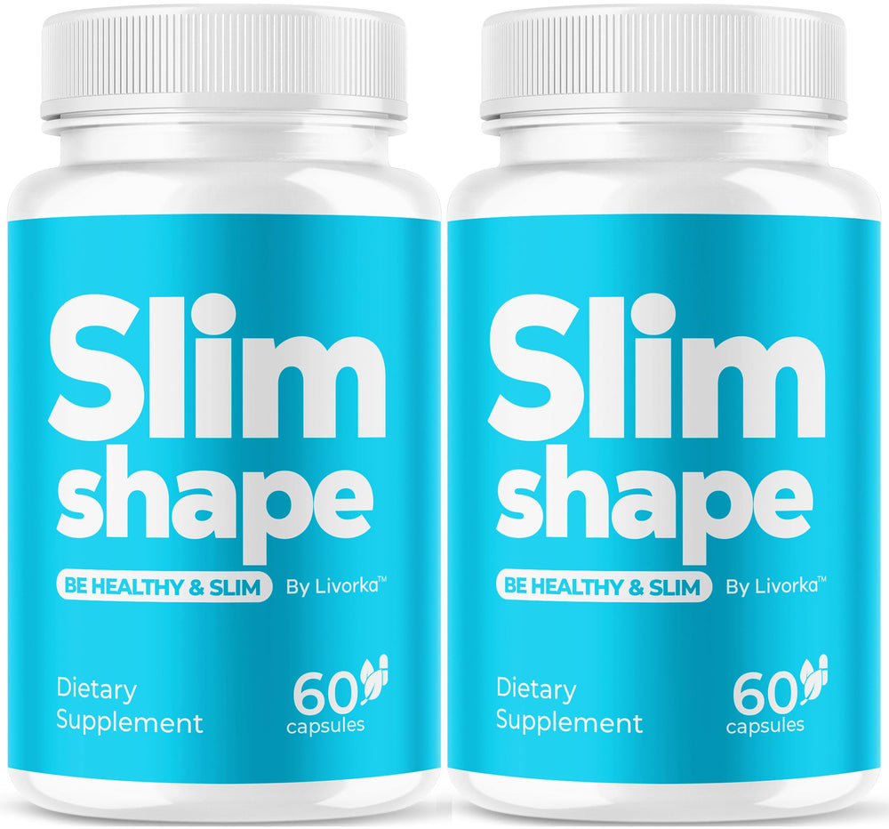 LIVORKA SlimShape bottle front highlighting all-natural wellness