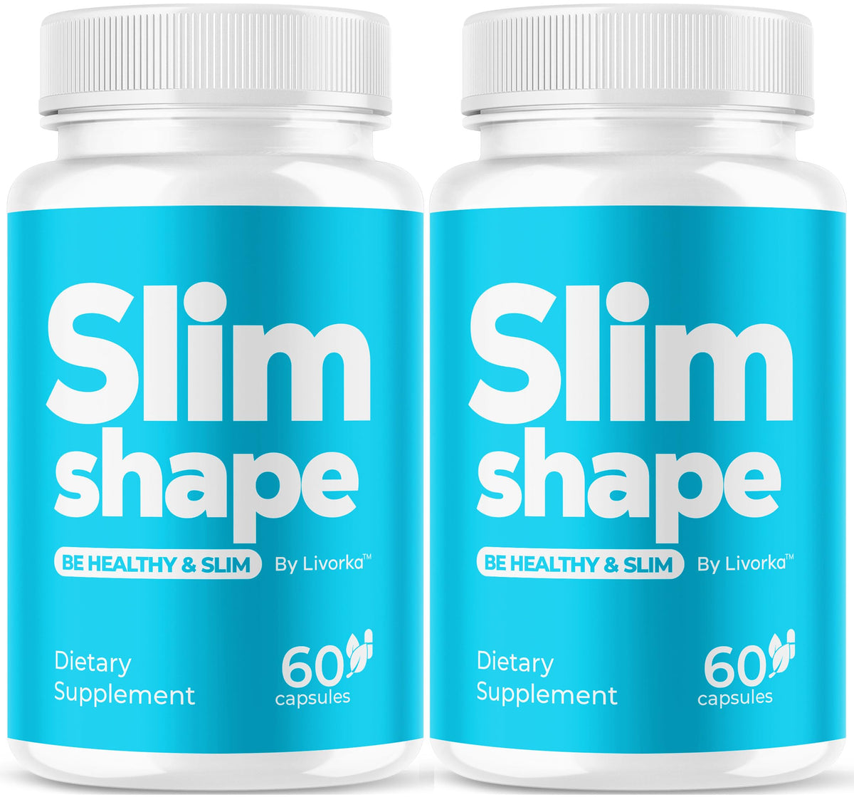 LIVORKA SlimShape bottle front highlighting all-natural wellness