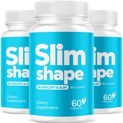 Livorka SlimShape bottle-front view supports daily wellness with premium natural ingredients.
