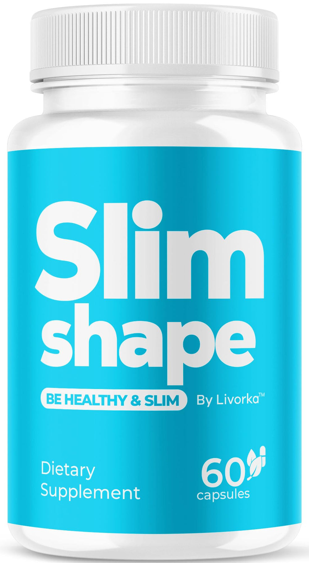 LIVORKA SlimShape capsules bottle for daily wellness support.