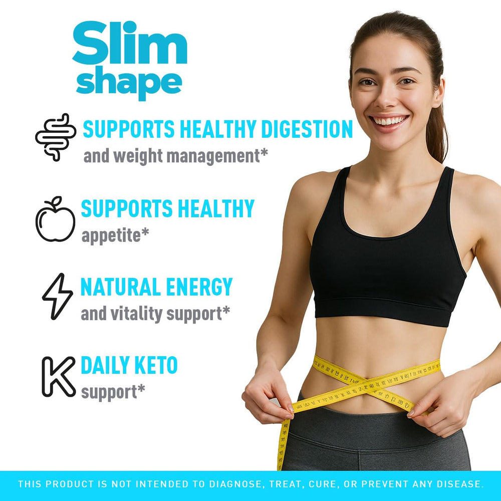 LIVORKA SlimShape label close-up highlighting natural formula.