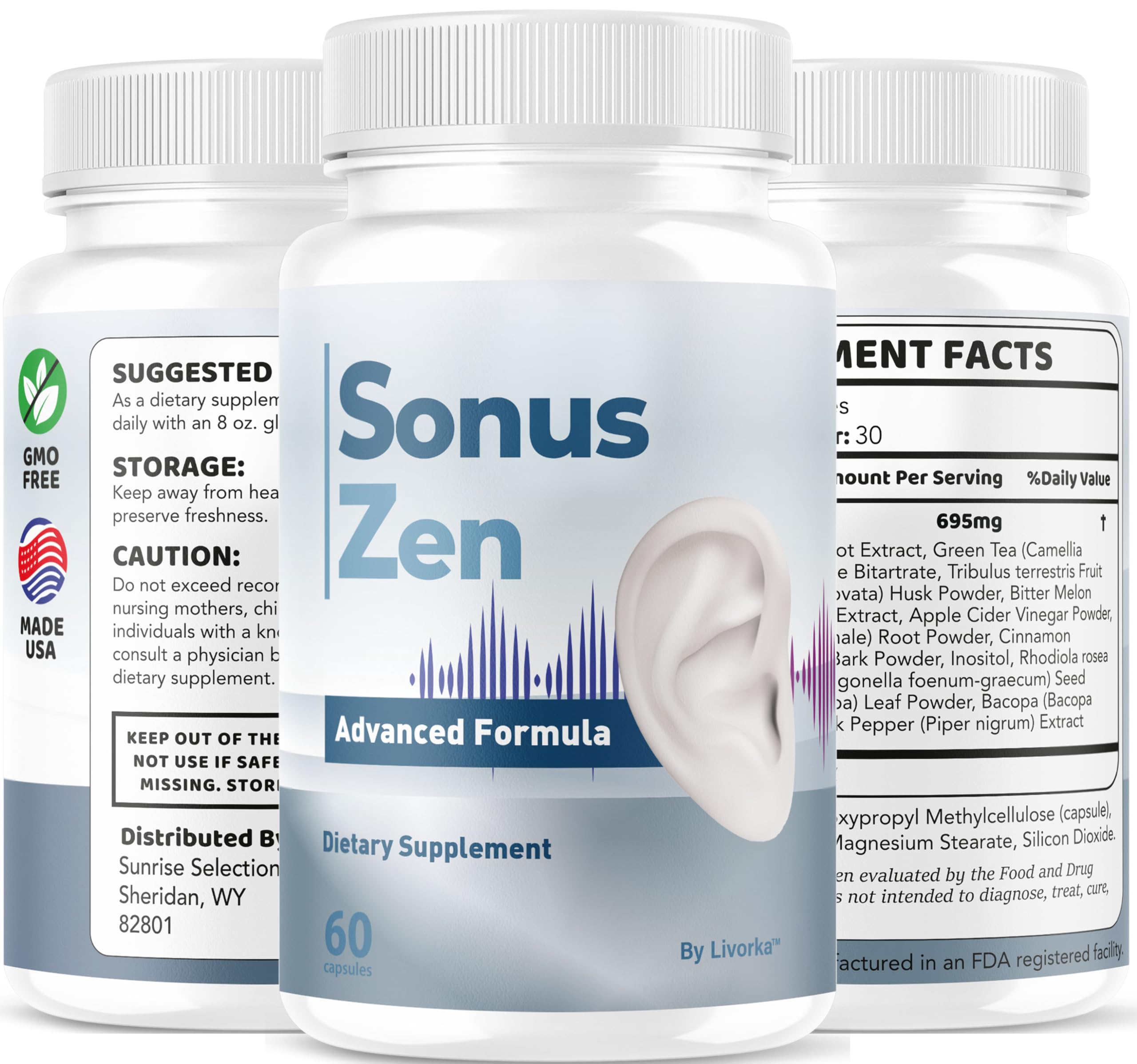 LIVORKA Sonus Zen supports daily wellness routine.
