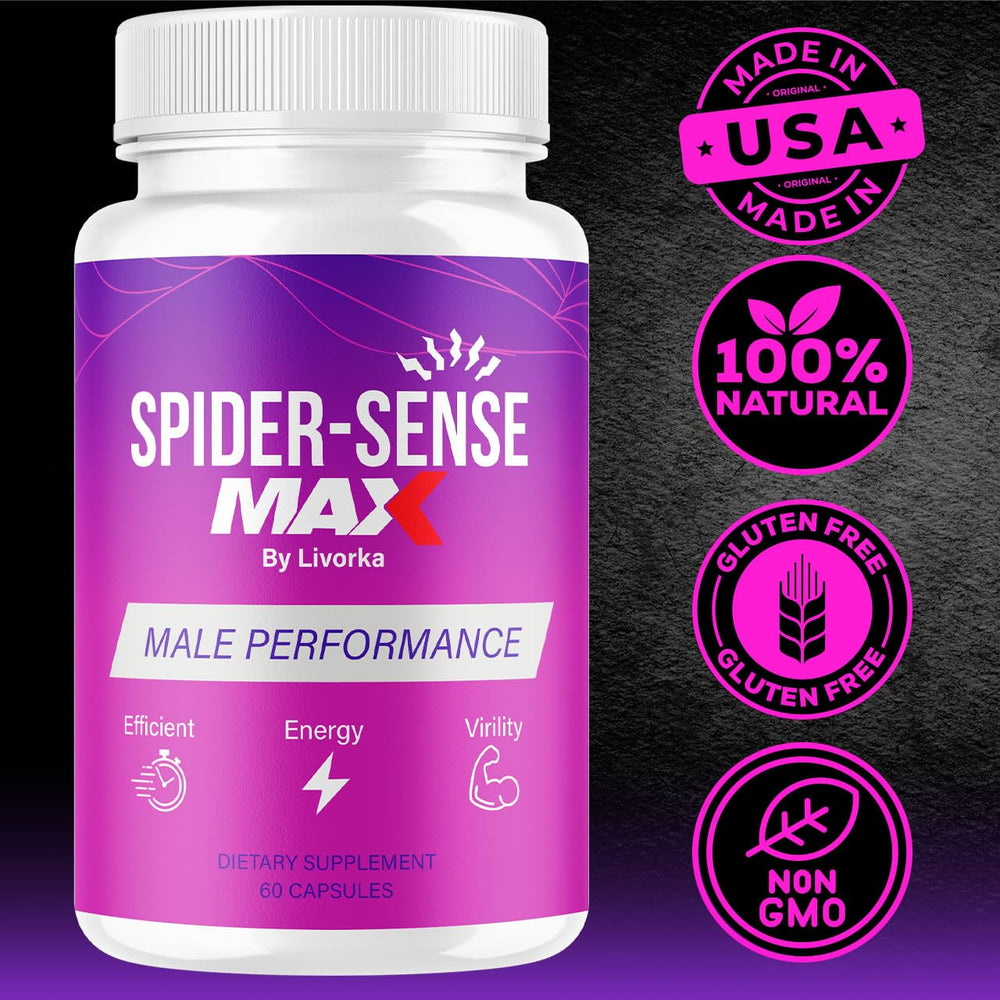 LIVORKA Spider Sense Max label spotlight featuring clear branding and usage cues