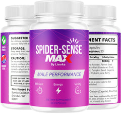 Lifestyle scene with LIVORKA Spider Sense Max suggesting daily energy support.