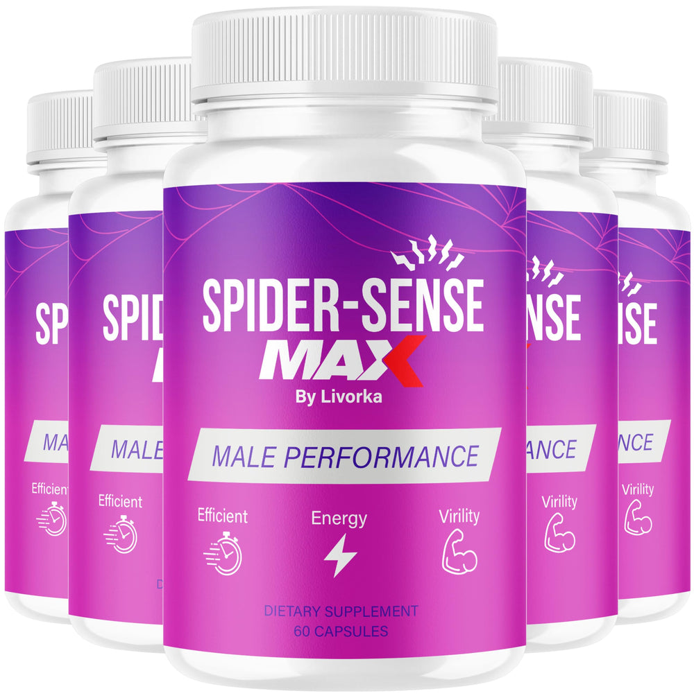 LIVORKA Spider Sense Max pills bottle for daily routine support.