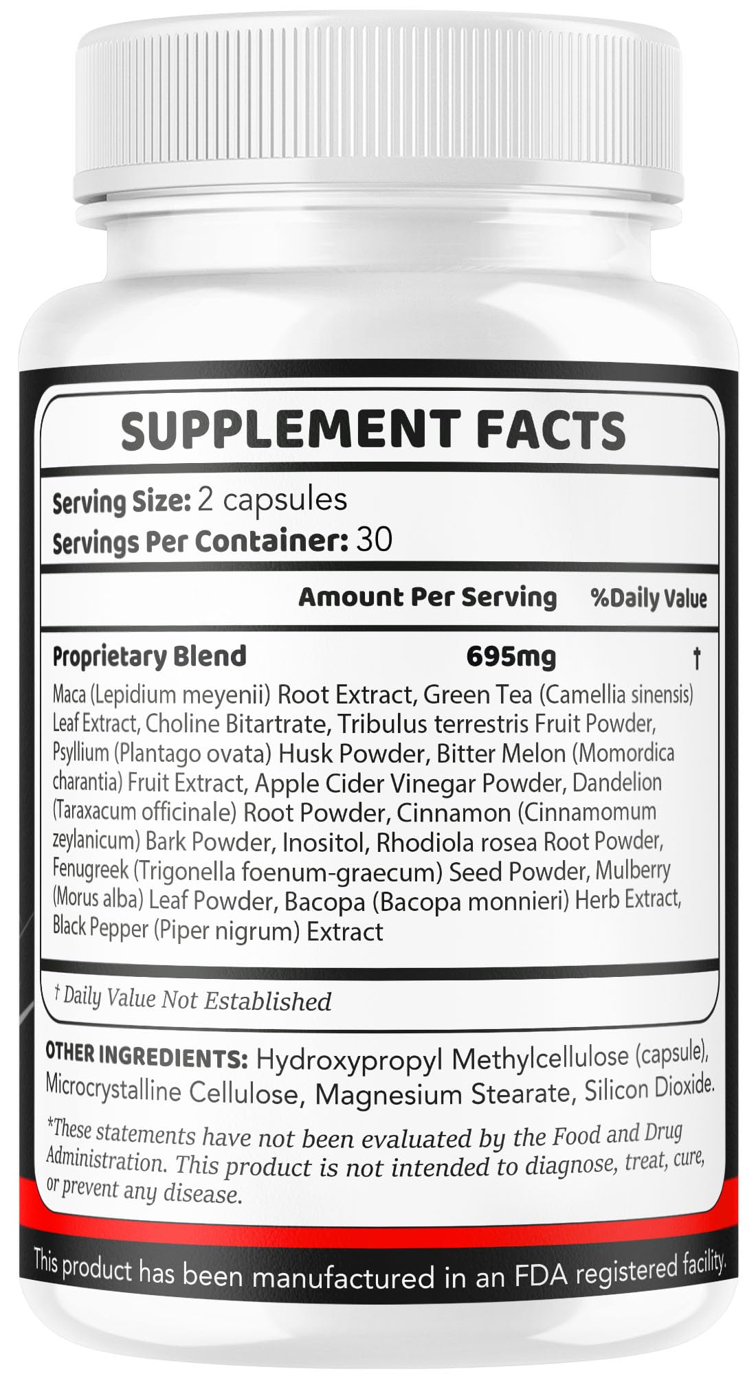 Ingredients panel of LIVORKA Staminox capsules for transparent nutrition.