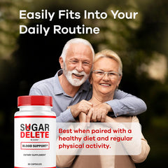 LIVORKA Sugar Delete Capsule bottle on kitchen counter during morning routine