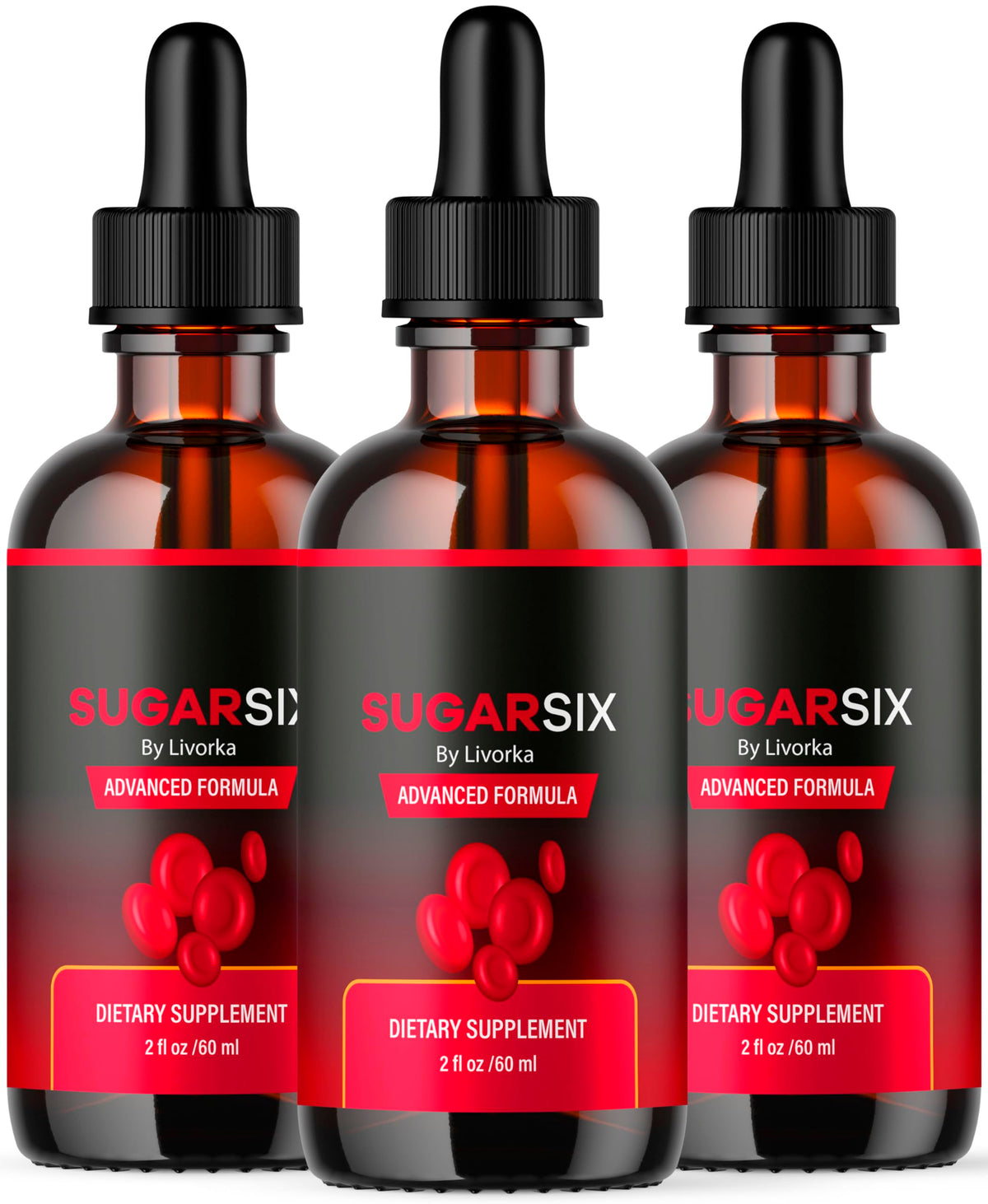 LIVORKA Sugar Six bottle front for a compact daily routine