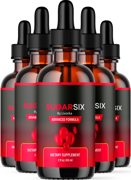LIVORKA Sugar Six Drops bottle front for convenient daily use