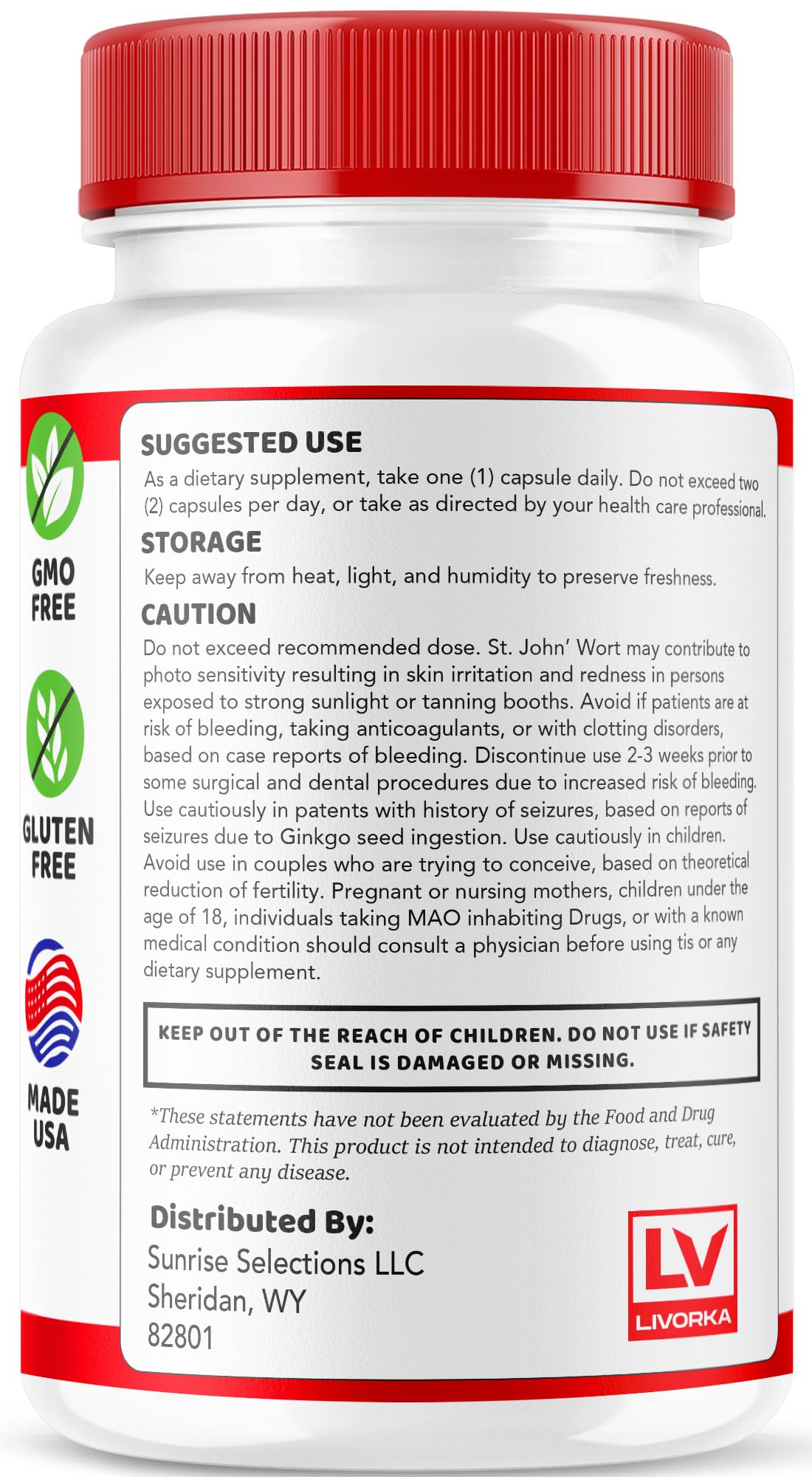 LIVORKA Sugar Sync five-pack packaging shown as a value bundle.