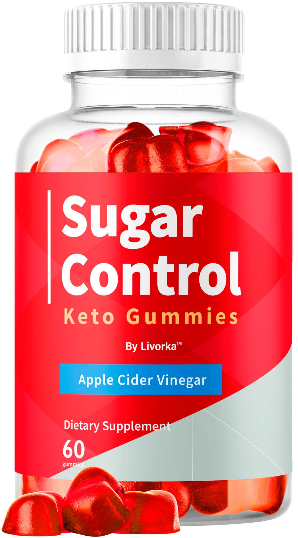 LIVORKA SugarControl Keto Gummies bottle for convenient daily supplement.