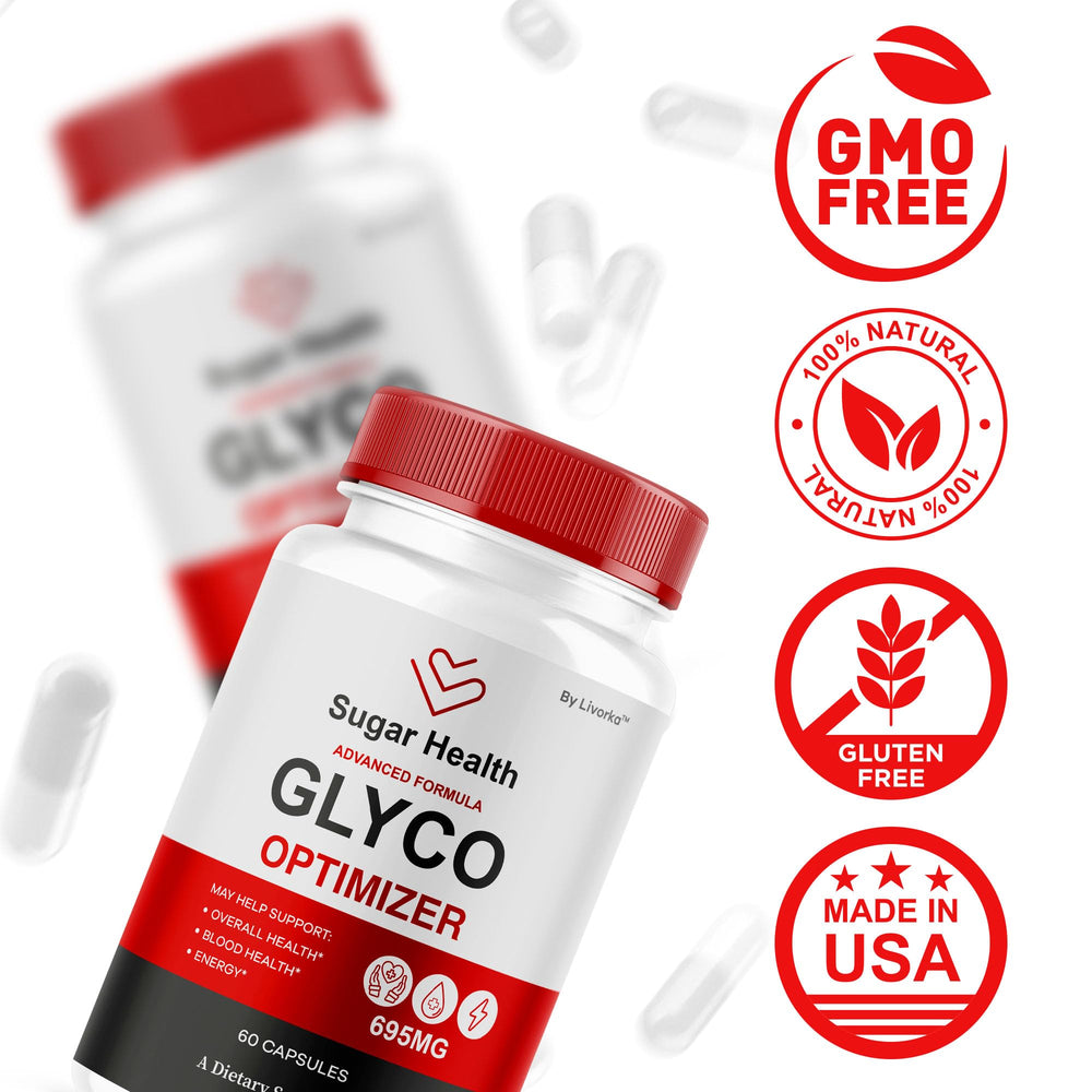 Label close-up of SugarHealth Glyco Optimizer for brand recognition