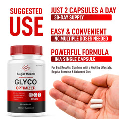 Three-pack view of LIVORKA SugarHealth Glyco Optimizer for long-term supply