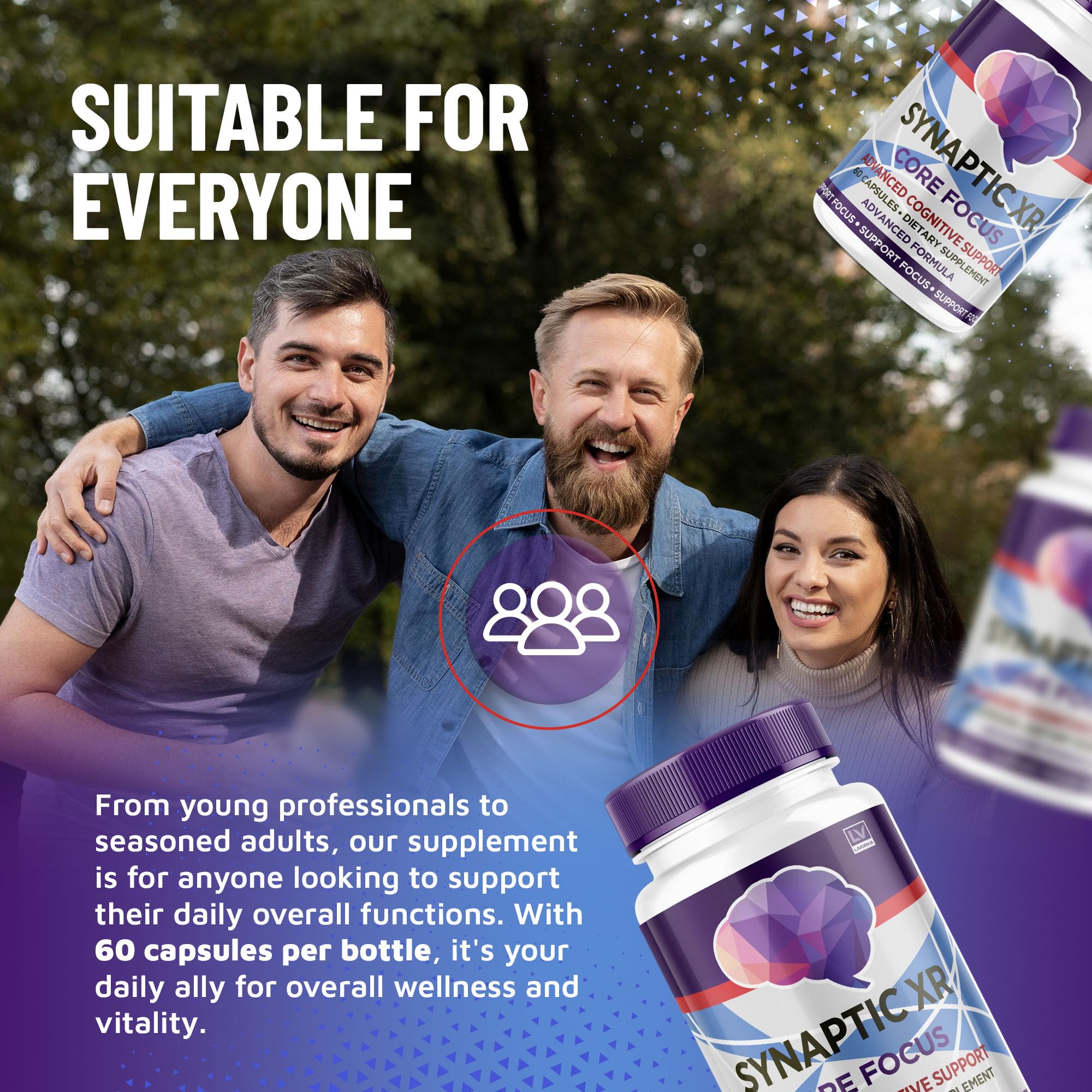 LIVORKA Synaptic XR daily routine shot suggests easy weekday use