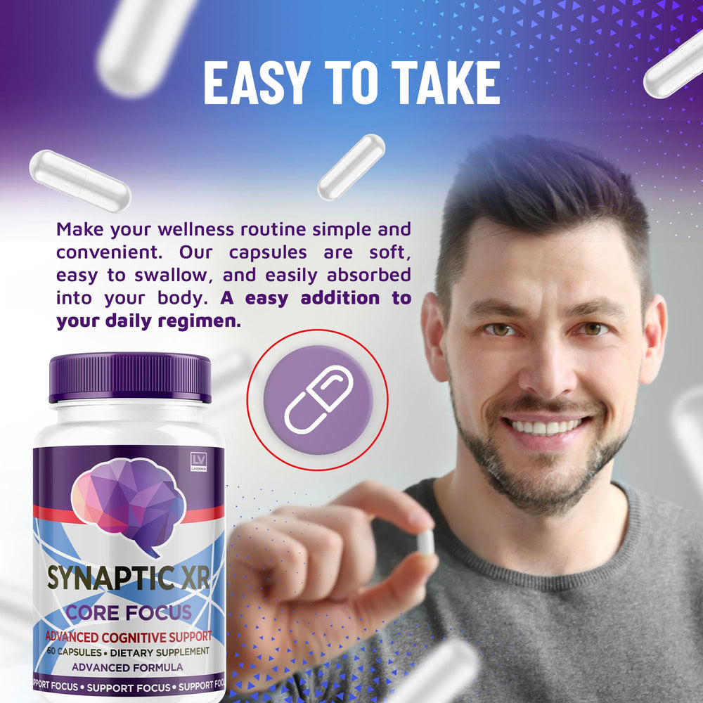 LIVORKA Synaptic XR label detail communicates ingredients and trusted branding