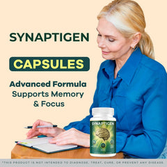 LIVORKA Synaptigen bottle closeup with clear label and premium formula