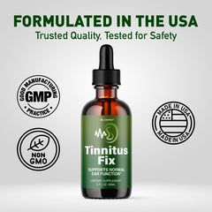 LIVORKA TinnitusFix Drops in use as part of a daily intake routine.