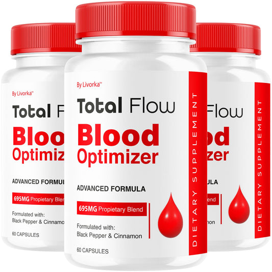 LIVORKA Total Flow packaging showcases easy daily wellness support.