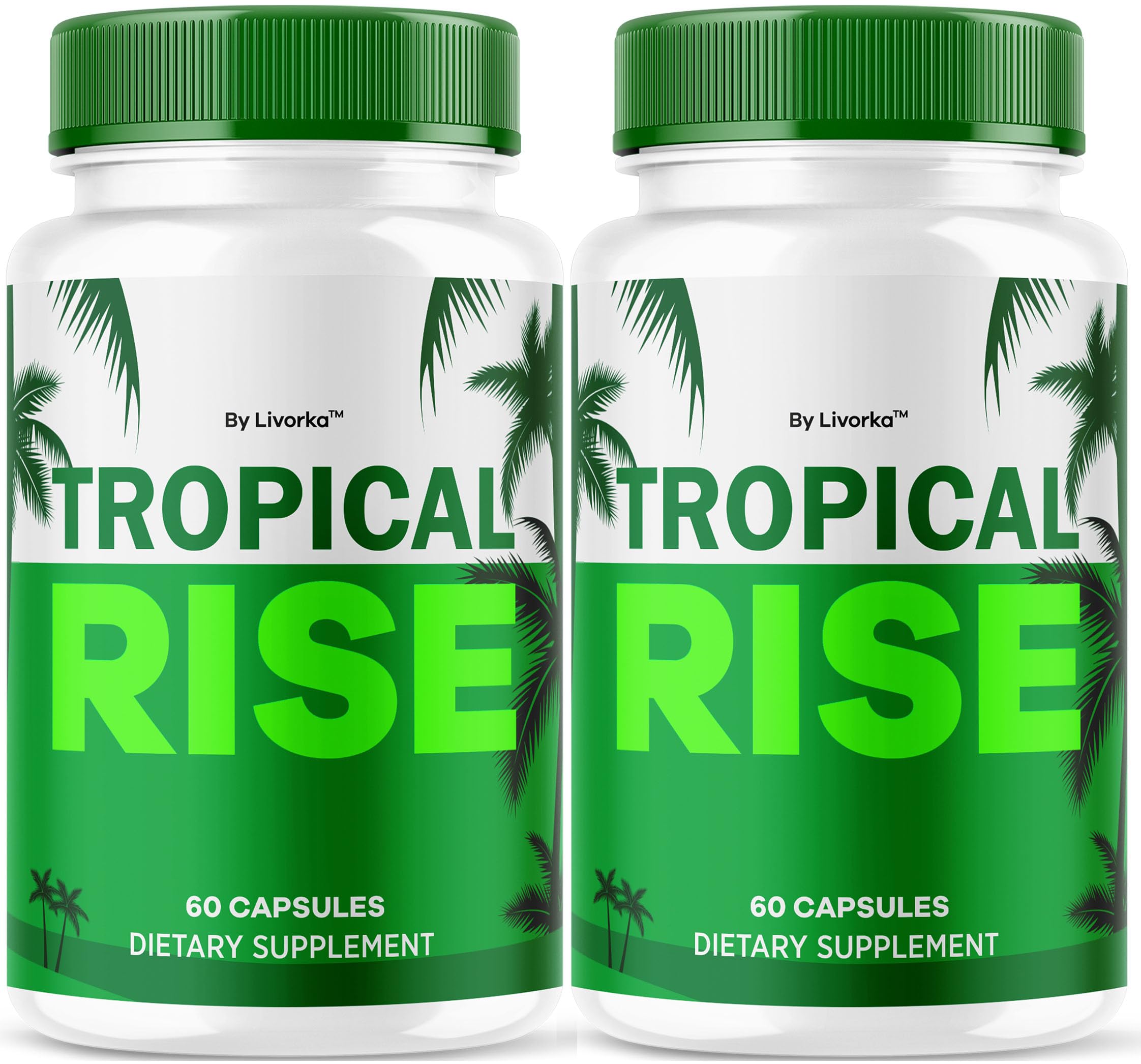 LIVORKA Tropical Rise for Men bottle ready for daily energy support