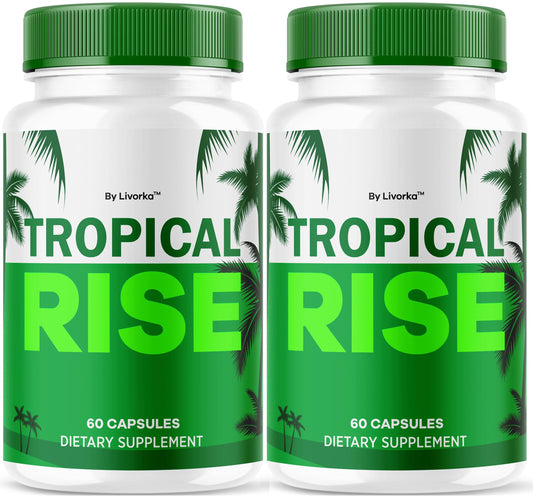 LIVORKA Tropical Rise for Men bottle ready for daily energy support