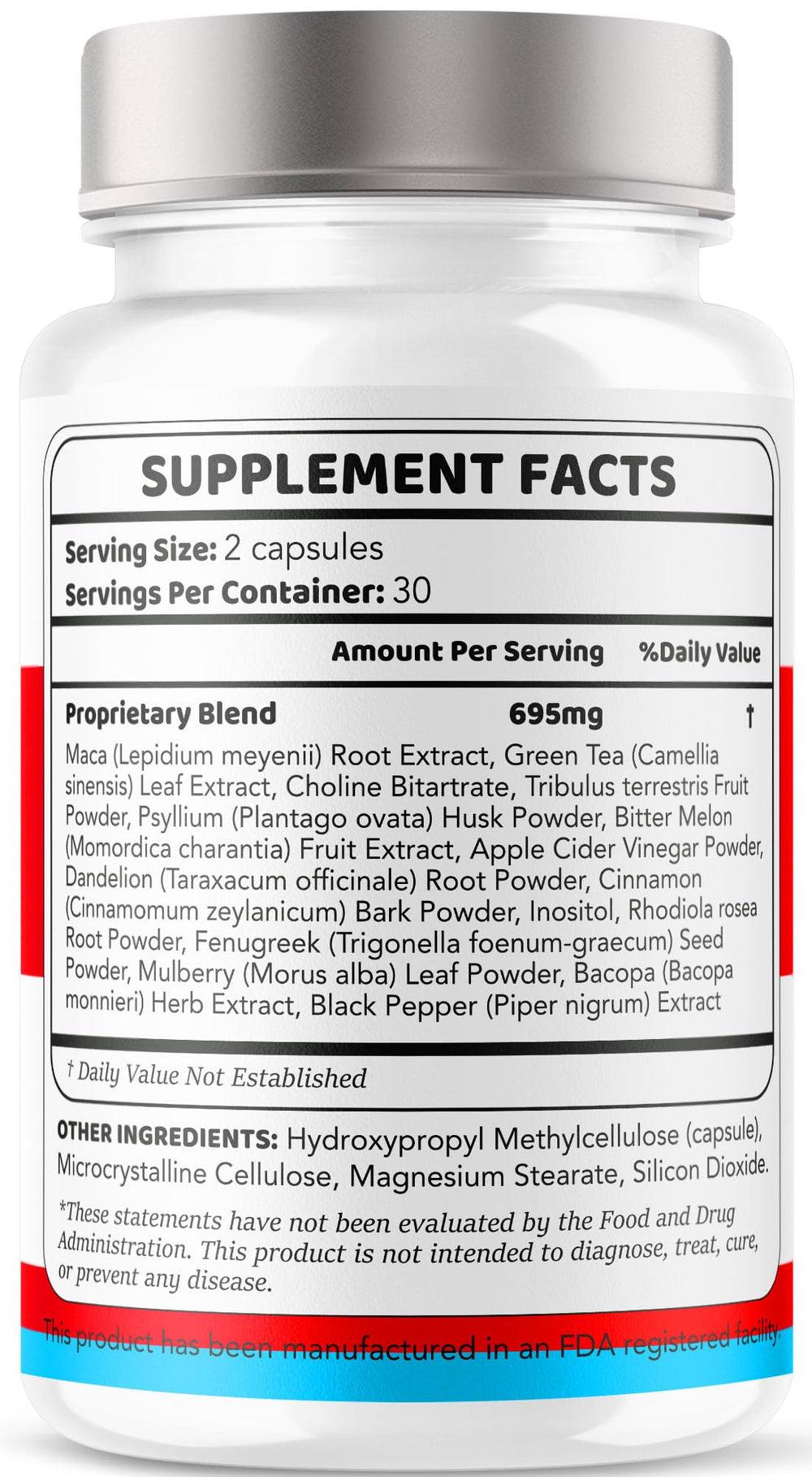 LIVORKA Trusted Relief bottle side view with readable label