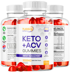 LIVORKA Turbo Ripped ACV Gummies retail display stand.