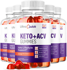 LIVORKA UltraQuick Keto ACV Gummies bottle for daily wellness support