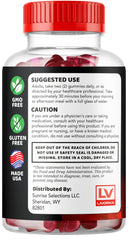 LIVORKA Vigor Boost Gummies dosage label offers simple daily routine guidance.