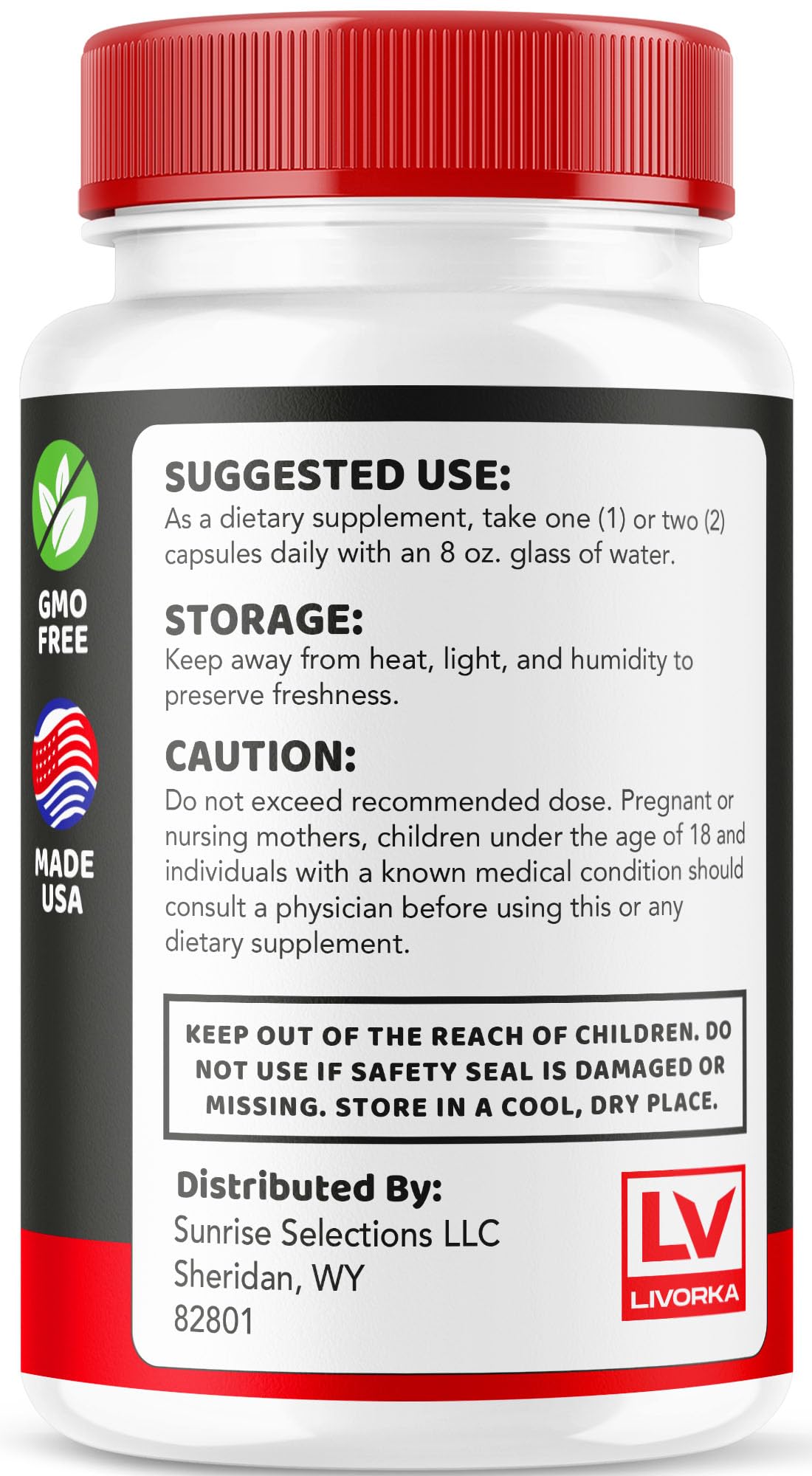 LIVORKA Vigor Fix pills in hand suggests travel-friendly daily supplement.