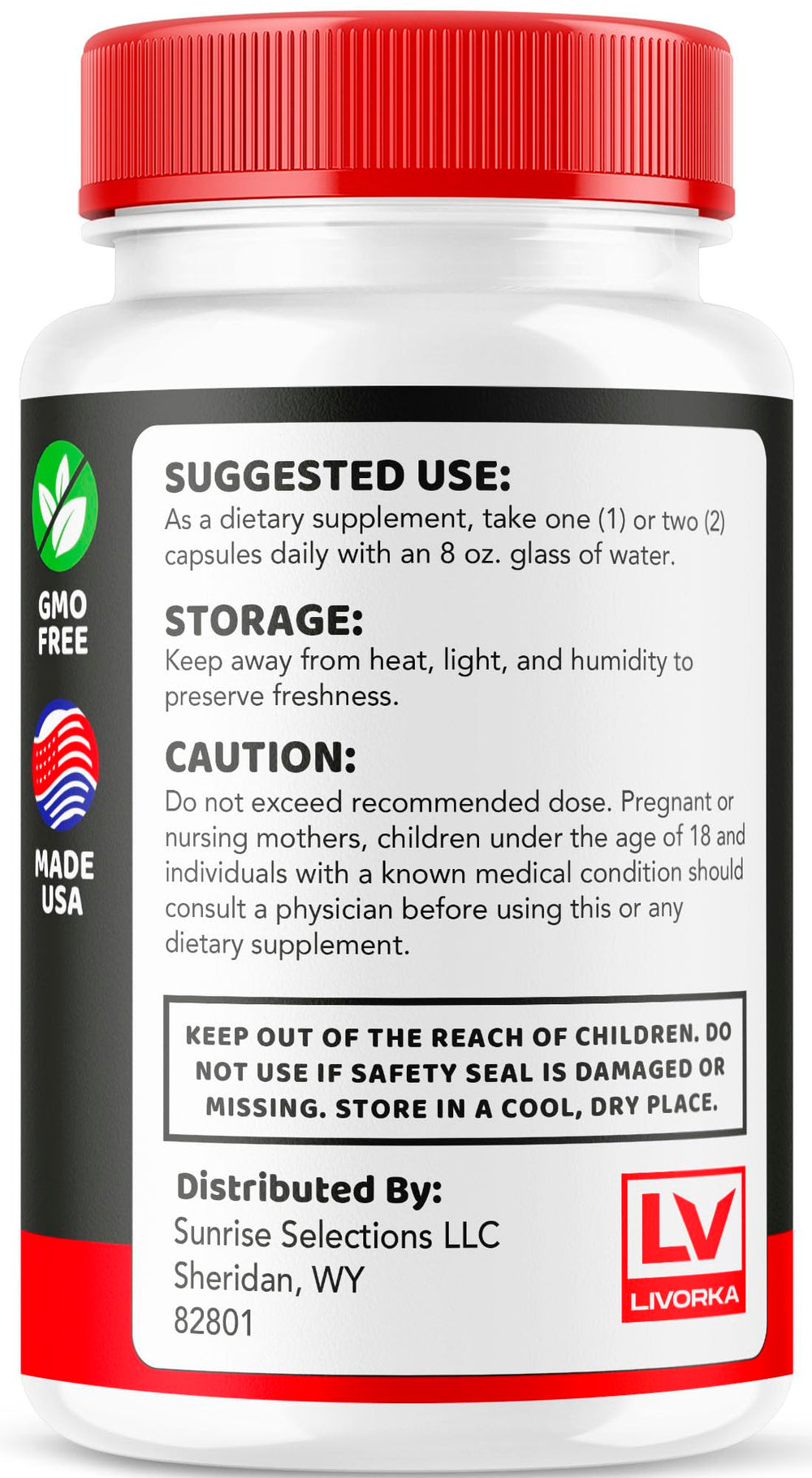 LIVORKA Vigor Fix pills in hand suggests travel-friendly daily supplement.