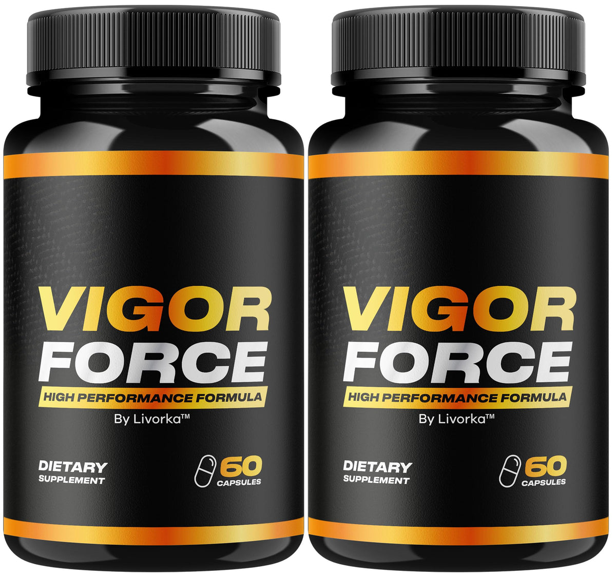 LIVORKA Vigor Force bottle for daily vitality support.