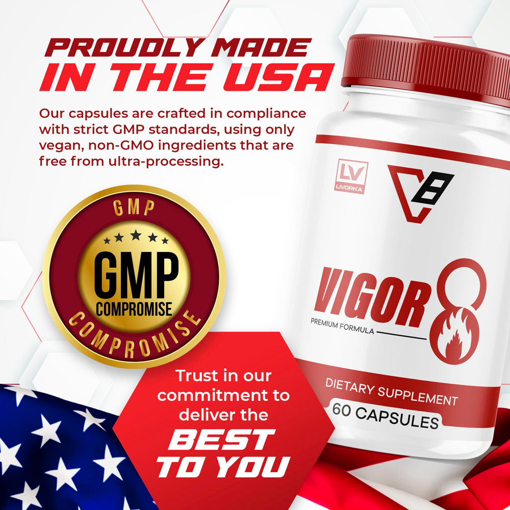LIVORKA Vigor 8 5-pack display designed for bulk orders.