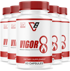 LIVORKA Vigor 8 bottle front promotes daily vitality.