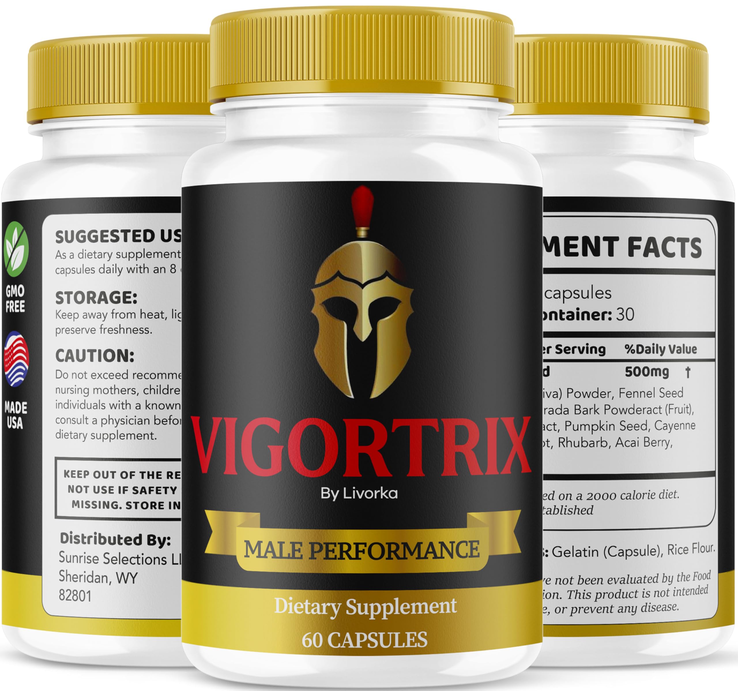 LIVORKA Vigortrix review snapshot with star rating to build trust.