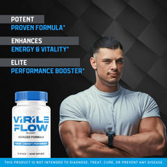 LIVORKA Virile Flow capsules close-up with quality capsules