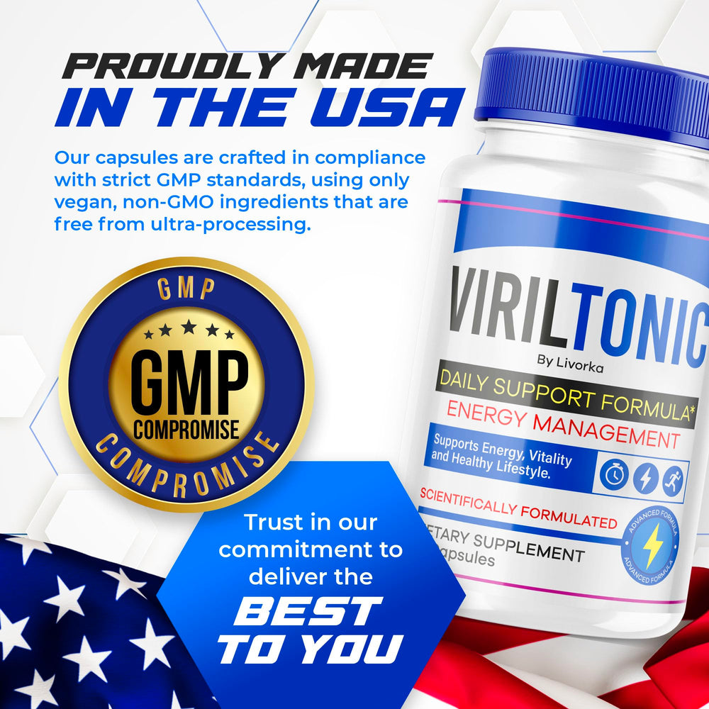 LIVORKA Viriltonic label detail highlights product information.