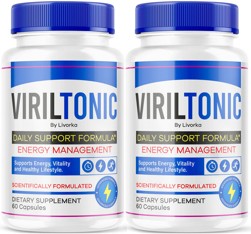 LIVORKA Viriltonic pack front view for daily wellness support.