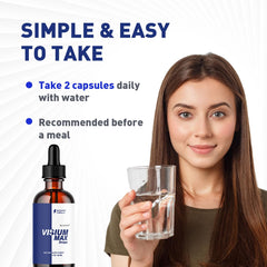 LIVORKA Visium Max Drops packaging box and bottles