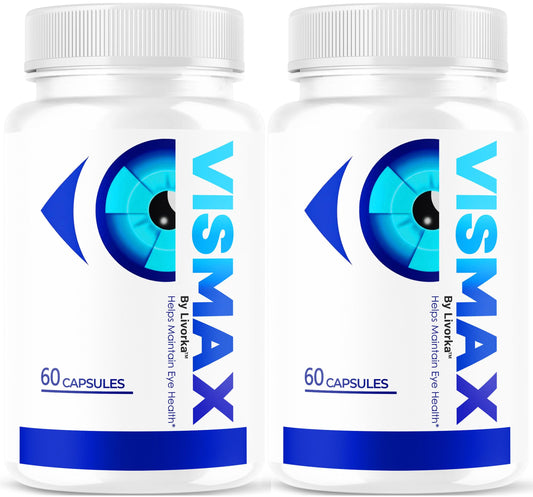 LIVORKA VisMax 2-pack bottles for easy daily wellness support on the go